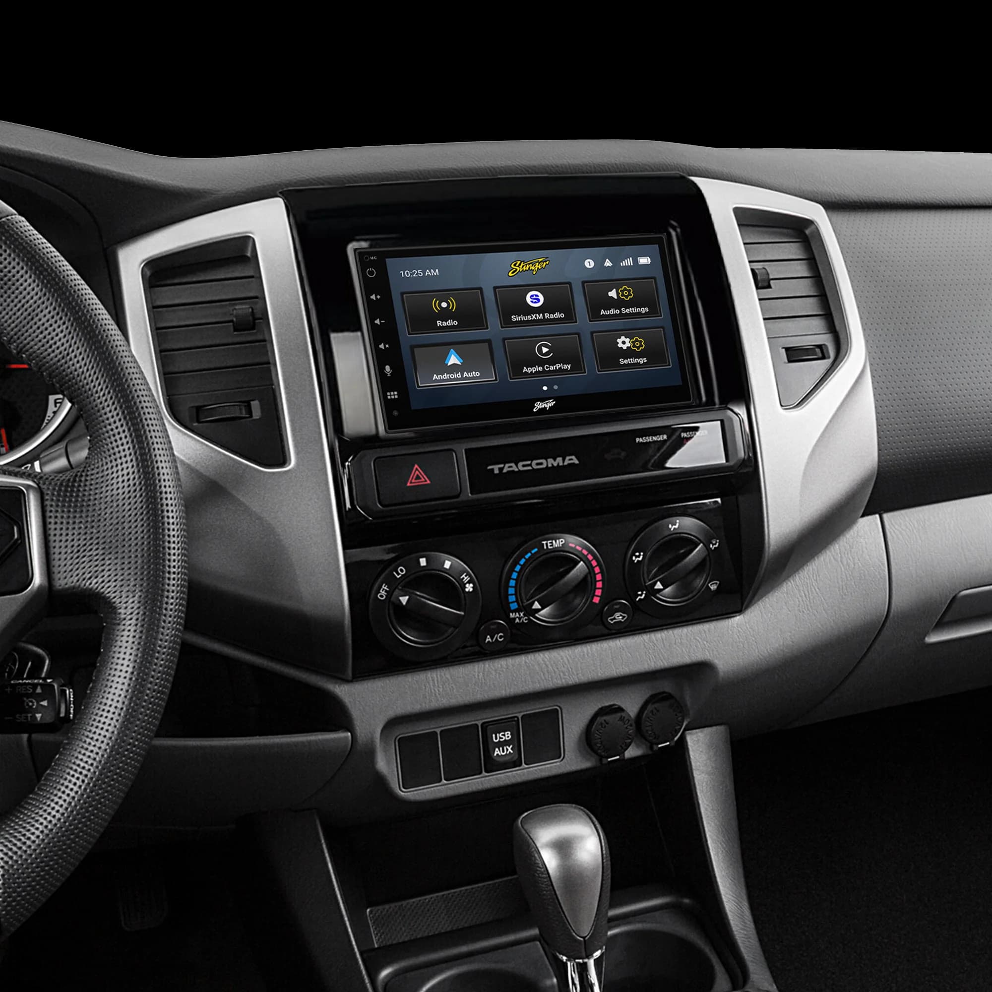 Toyota Tacoma (2012-2015) Stinger 6.8" Double DIN Radio Kit