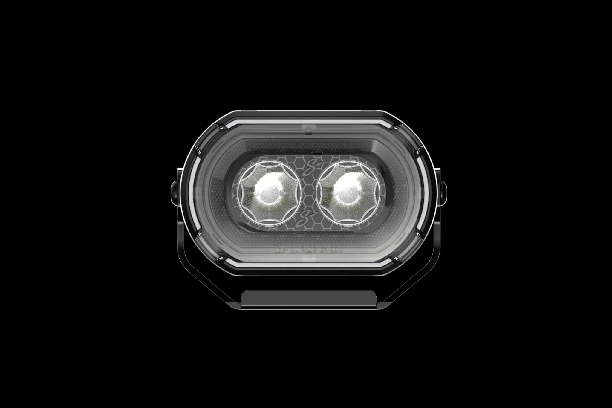 Faros Pod LED HEXCORE Universales 2x4" Driving Ambar/Blanco - Par | STL2X4PDL