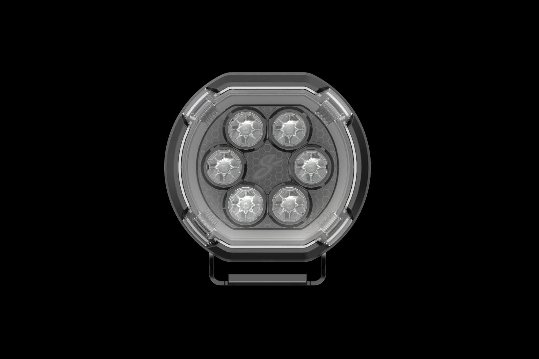 Faros Pod LED HEXCORE Universales 6" Driving Ambar/Blanco - Par | STL6PDL
