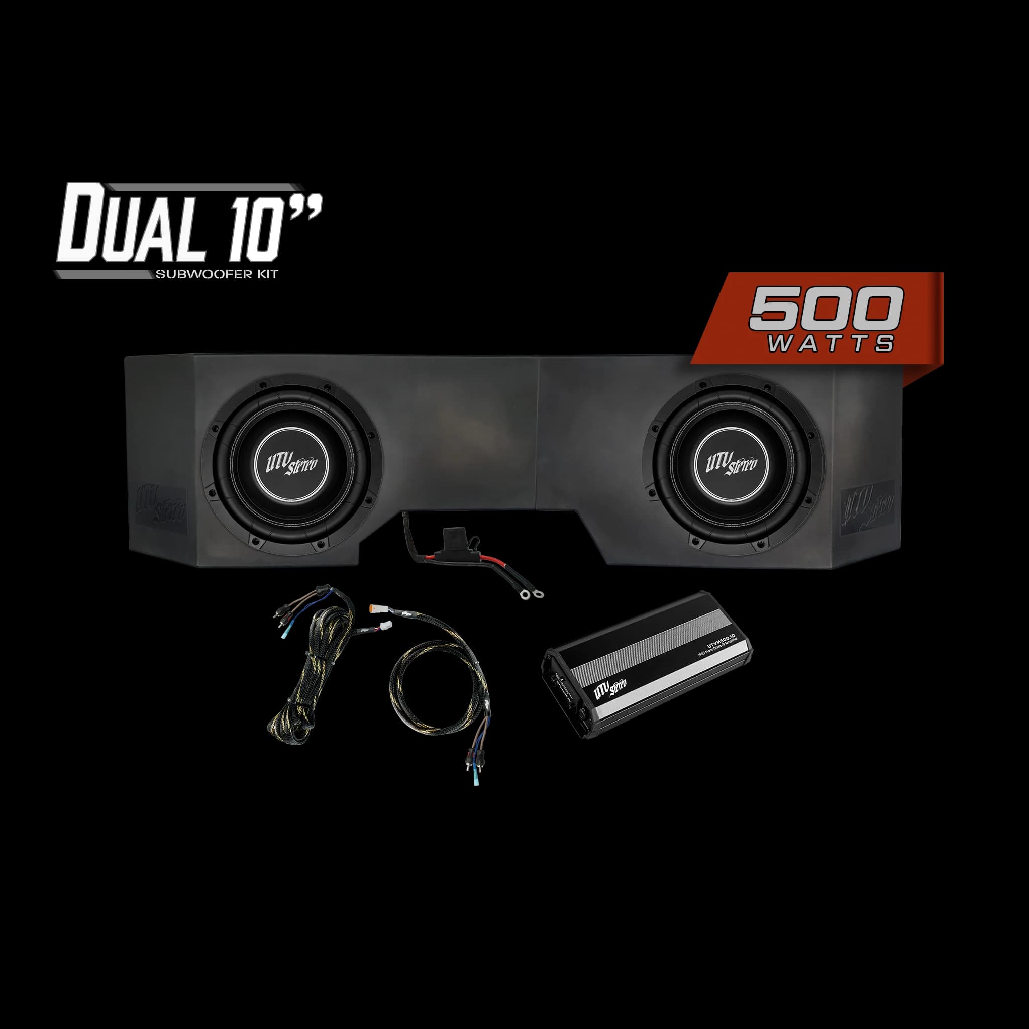Kit de Subwoofer Doble 10" 500W para Can-Am Defender HD10 | UTVS-DEF-SUB-500-2