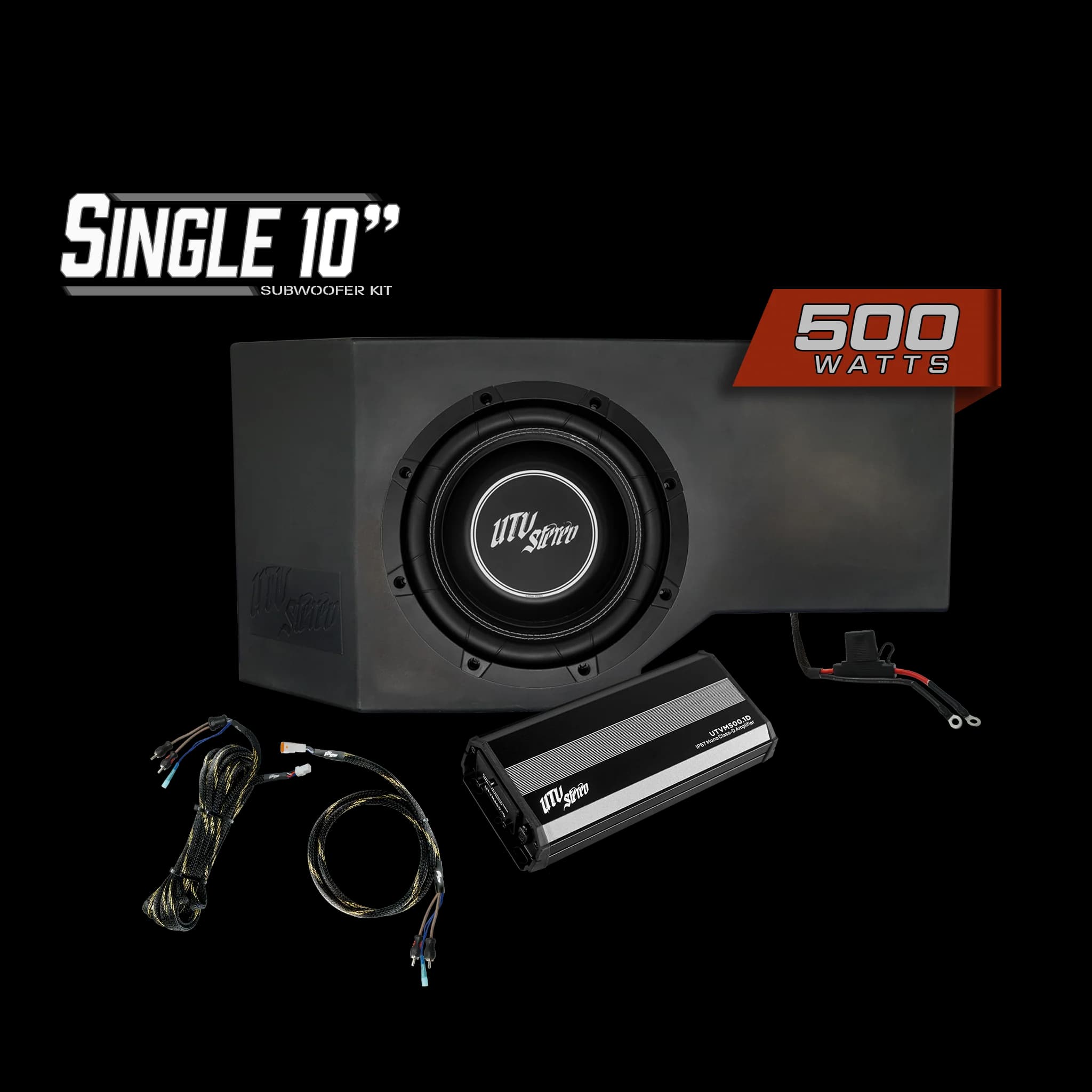 Kit de Subwoofer 10" 500W Un Lado para Can-Am Defender HD10 | UTVS-DEF-SUB-500
