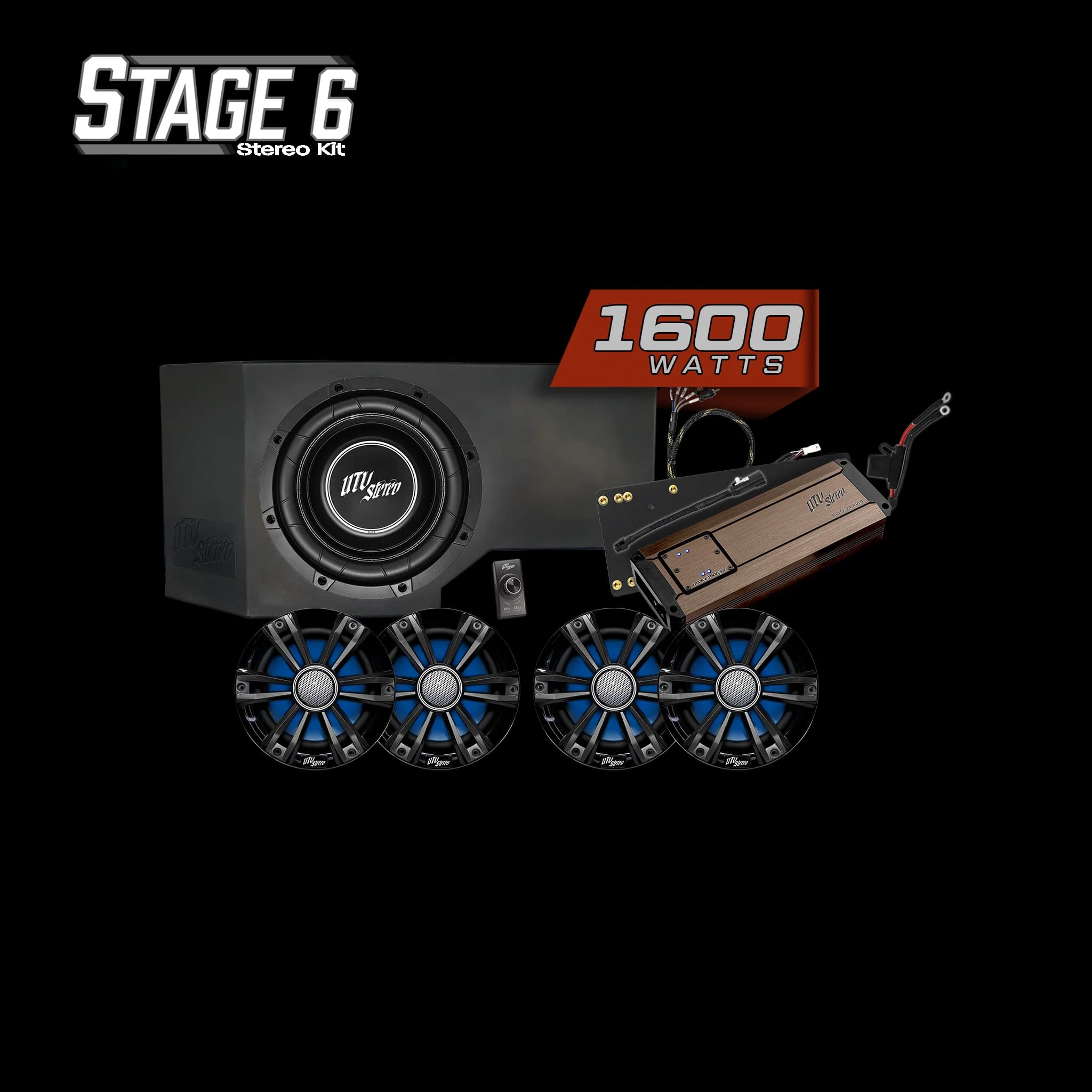 Kit de Audio Completo Stage 6 para Can-Am Defender HD11 BRP GO! | UTVS-DEF2-S6-GO