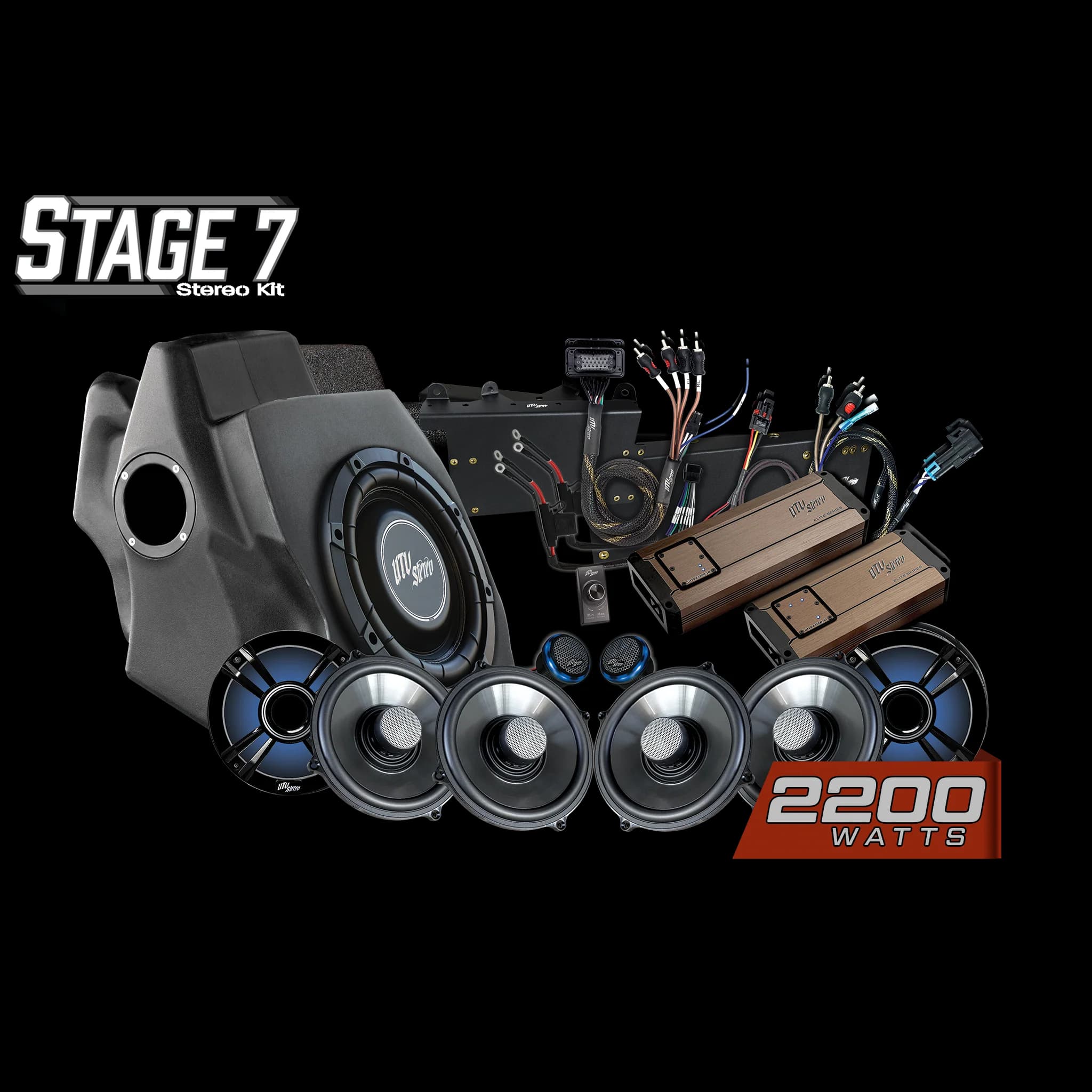 Kit de Audio Ride Command Stage 7 para Polaris RZR Pro 2020-2024 | UTVS-PRO-S7-RC
