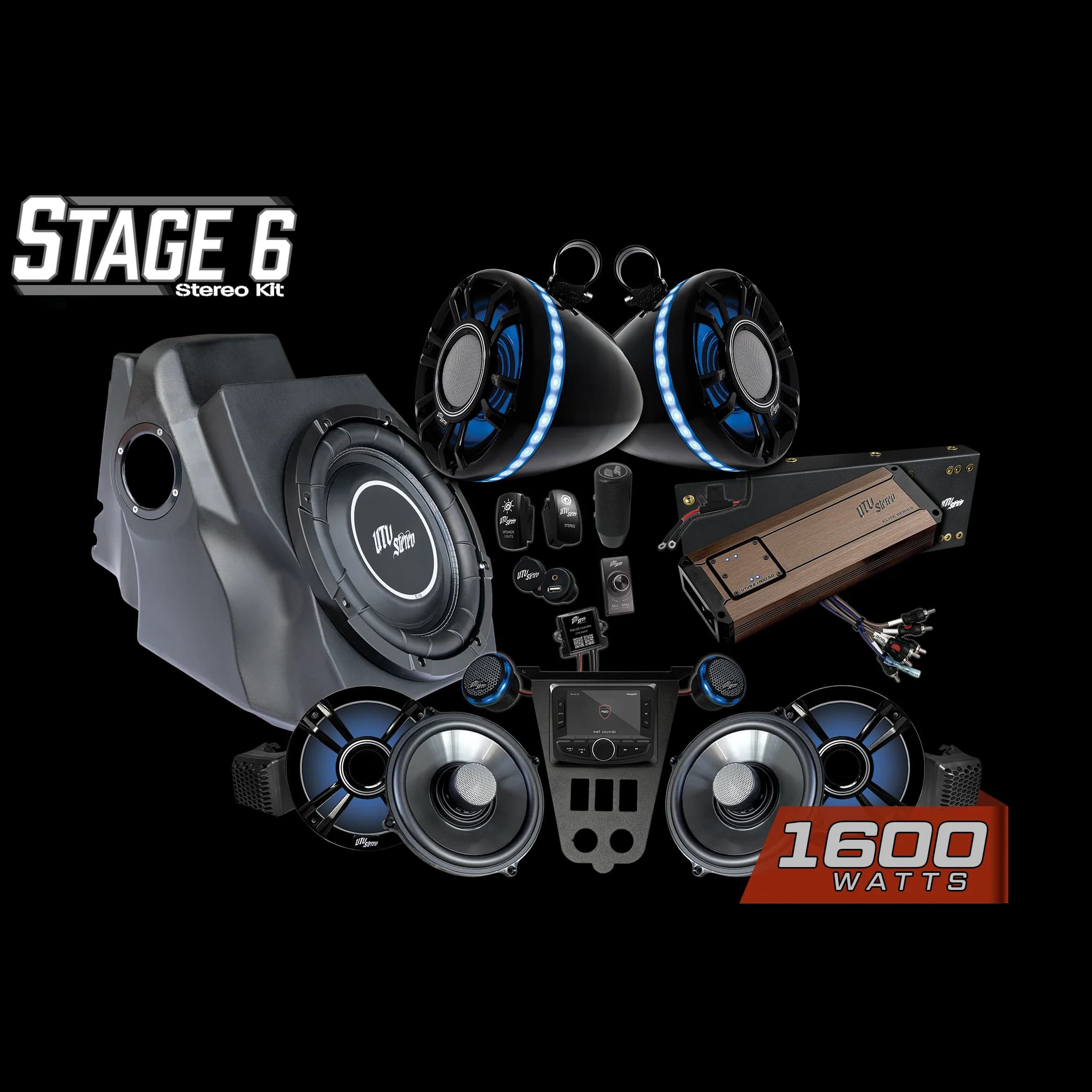 Kit de Audio Completo Elite Stage 6 para Polaris RZR Pro 2025-2026 | UTVS-PRO2-S6-E
