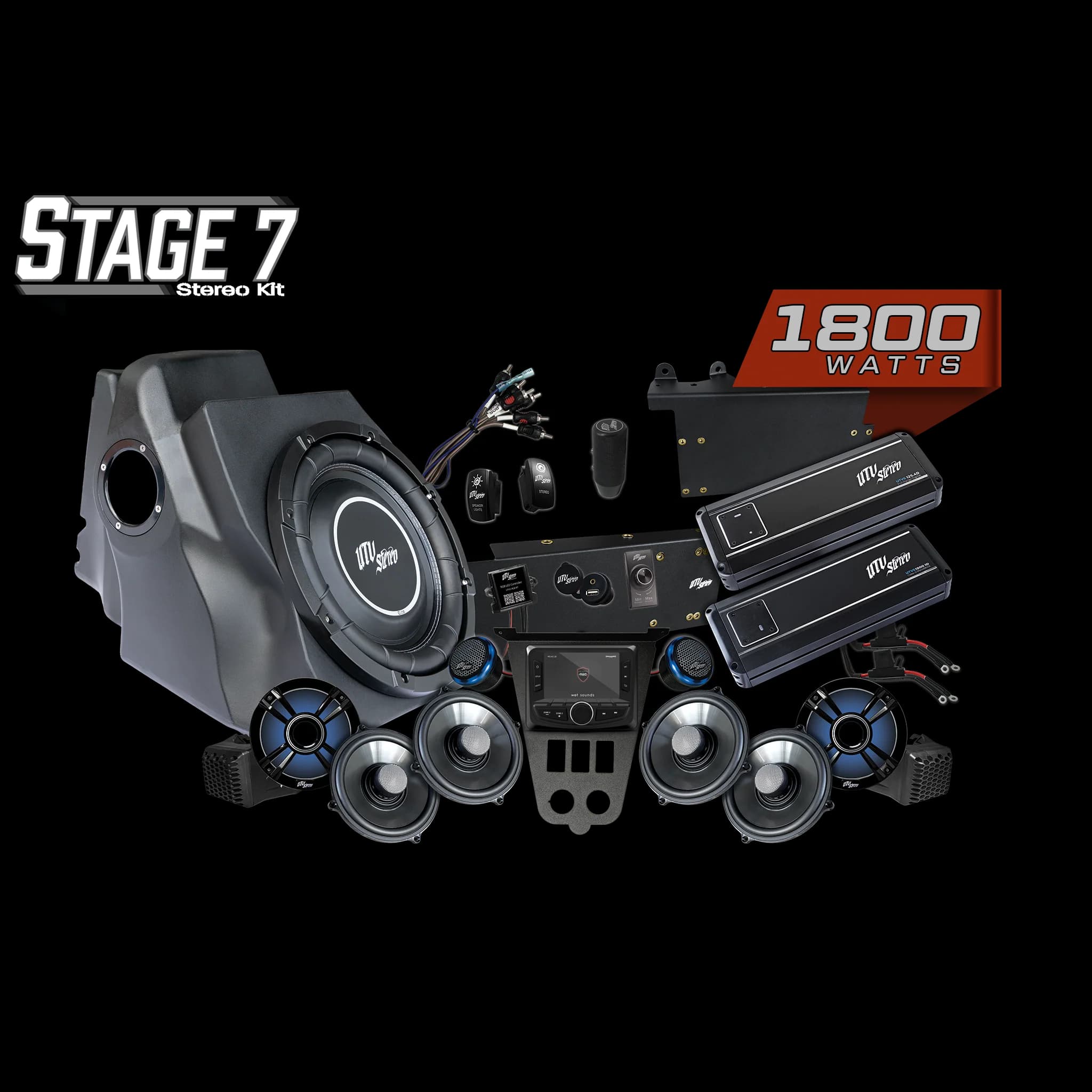 Kit de Audio Completo Signature Stage 7 para Polaris RZR Pro 2025-2026 | UTVS-PRO2-S7-S