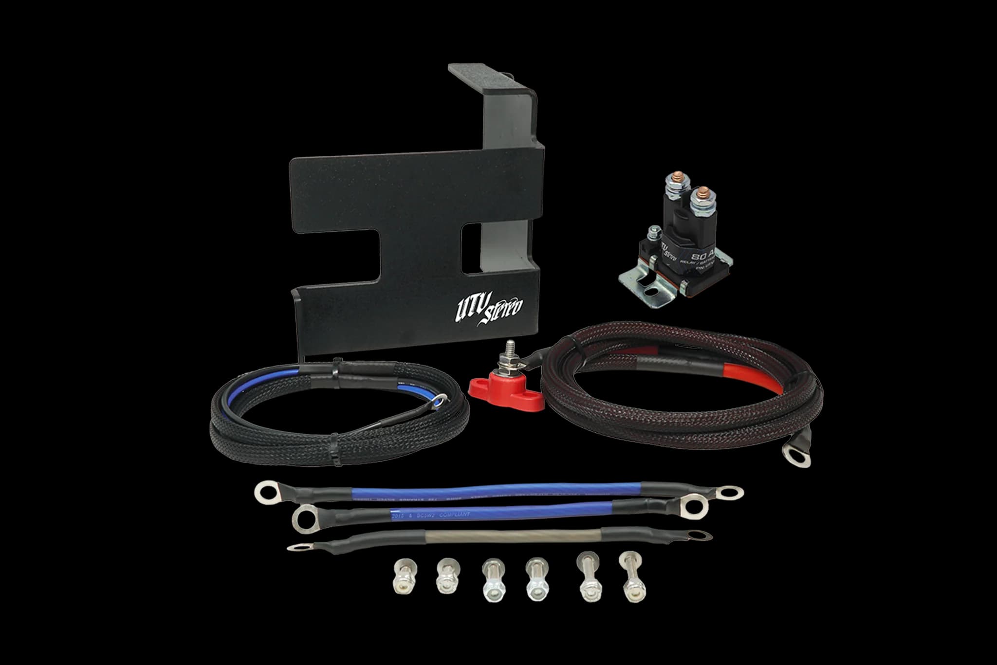 Kit de Segunda Batería para Can-Am X3 (Arnés y Base, Sin Batería) | UTVS-X3-2BATT-NB